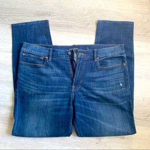 Lucky Brand 121 Slim distressed jeans